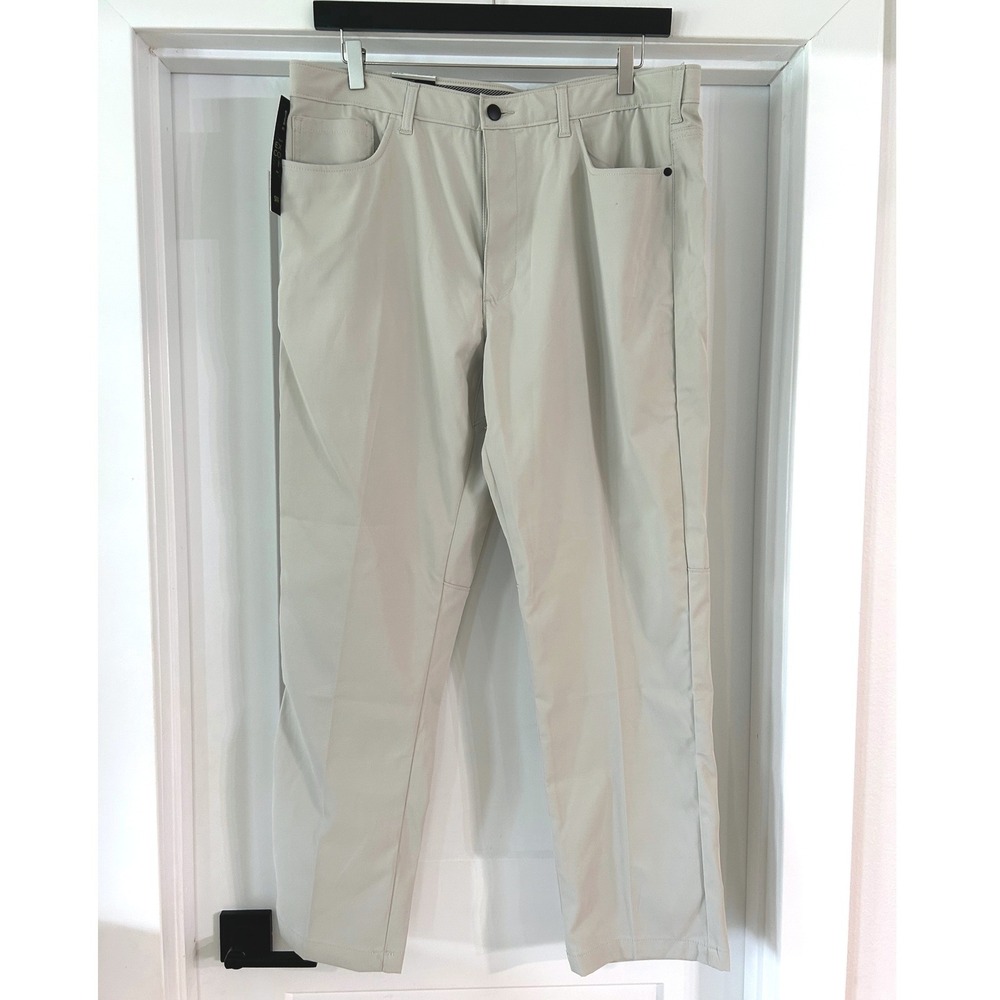 NEW Lee Performance Series Extreme Comfort MVP Tapered Pants 38x32 Khaki Golf